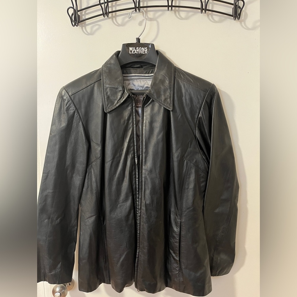 Women’s Black Leather Jacket. Vintage. Perfect condition.